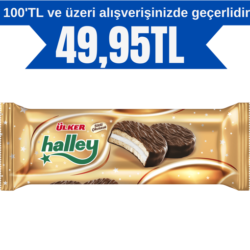 Halley Çikolata Bisküvi 8'li nin resmi