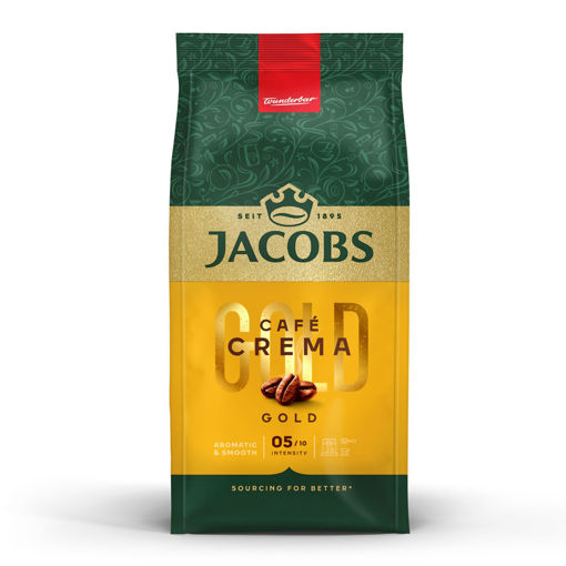 Jacobs Cafe Crema Gold Çekirdek Kahve 500 Gr nin resmi
