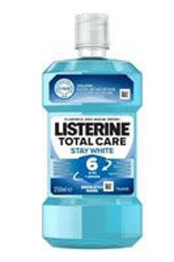 Listerine Stay White Serinletici Nane Ağız Bakım Suyu 250 Ml nin resmi