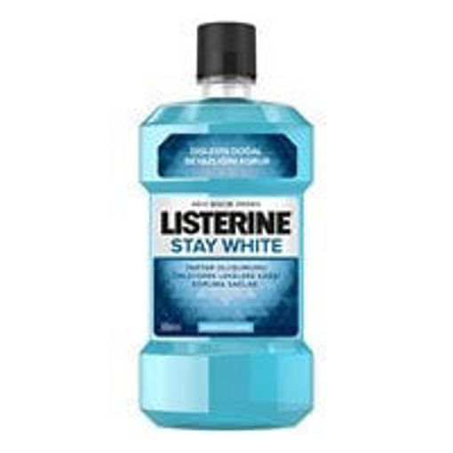 Listerine Stay White Serinletici Nane Ağız Bakım Suyu 500 Ml nin resmi