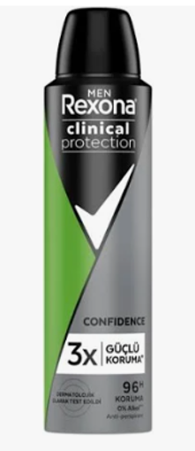 Rexona Men Clinical Protection Erkek Sprey Deodorant 150 ml nin resmi