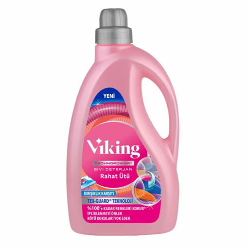 Viking Techpower Sıvı Çamaşır Deterjanı 2700 Ml nin resmi