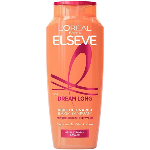 L'Oreal Paris Elseve Dream Long Kırık Uç Onarıcı Bakım Şampuanı 300ml nin resmi