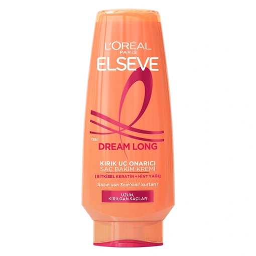 L'Oreal Paris Elseve Dream Long Kırık Uç Onarıcı Saç Bakım Kremi 250ml nin resmi