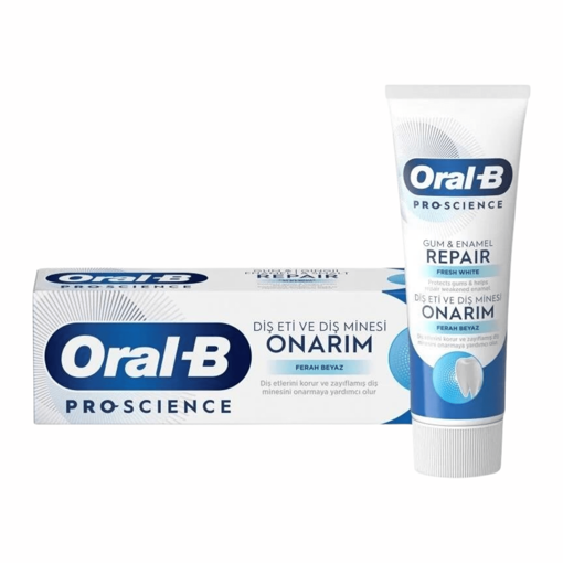 Oral-B Professional Diş Eti ve Diş Minesi Pro-Onarım Hassas Beyazlatıcı 75 Ml nin resmi