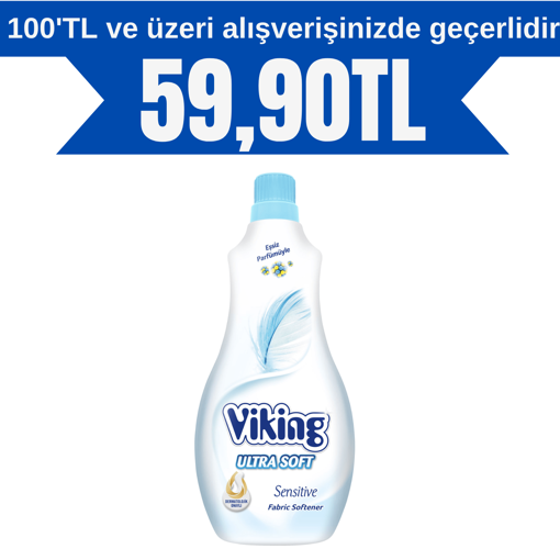 Viking Ultra Soft Sensitive Yumuşatıcı 1,4 Lt nin resmi