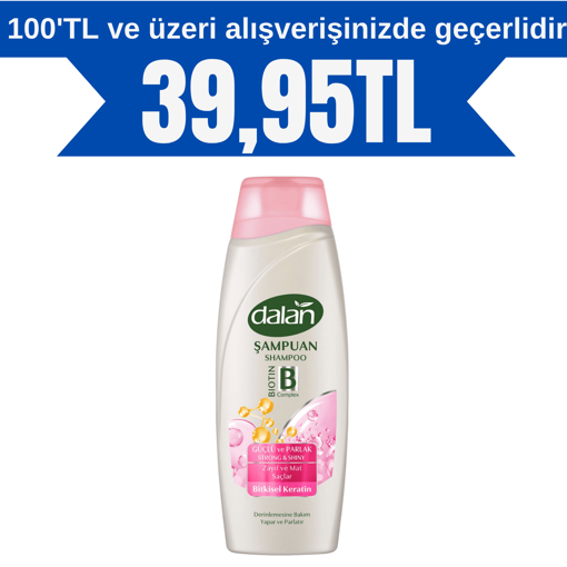 Dalan Güçlü ve Parlak Saçlar İçin Şampuan 450 Ml nin resmi