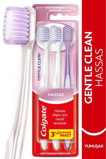 Colgate Gentle Clean Diş Fırçası 2+1 nin resmi