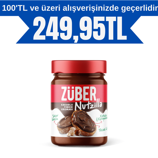 Züber Kakaolu Fındık Kreması 315 Gr nin resmi
