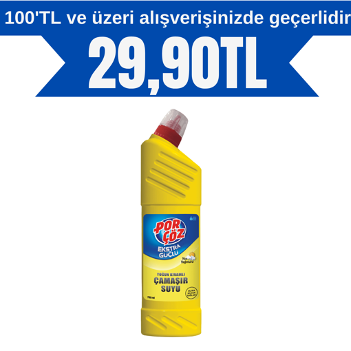 Porçoz Çamaşır Suyu Yaz Yağmuru 750 Ml nin resmi