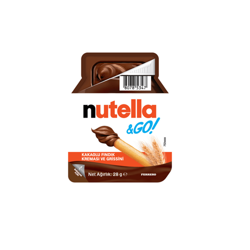 Nutella Go Kakaolu Fındık Kreması Ve Grissini 28 Gr nin resmi